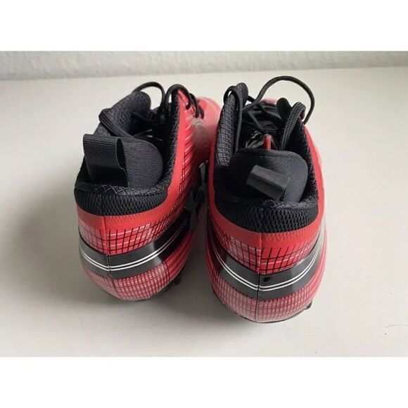 Under Armour UA Football Cleats 3021059-004 Men’s Size 13 Red Black Shoes NEW - Picture 4 of 9